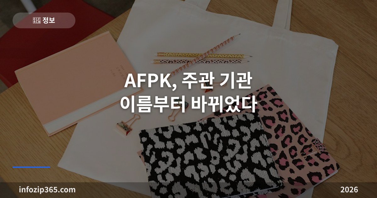 AFPK, 주관 기관 이름부터 바뀌었다 — 한국FPSB는 이제 한국재무설계협회, 95회 시험은 11월 21일