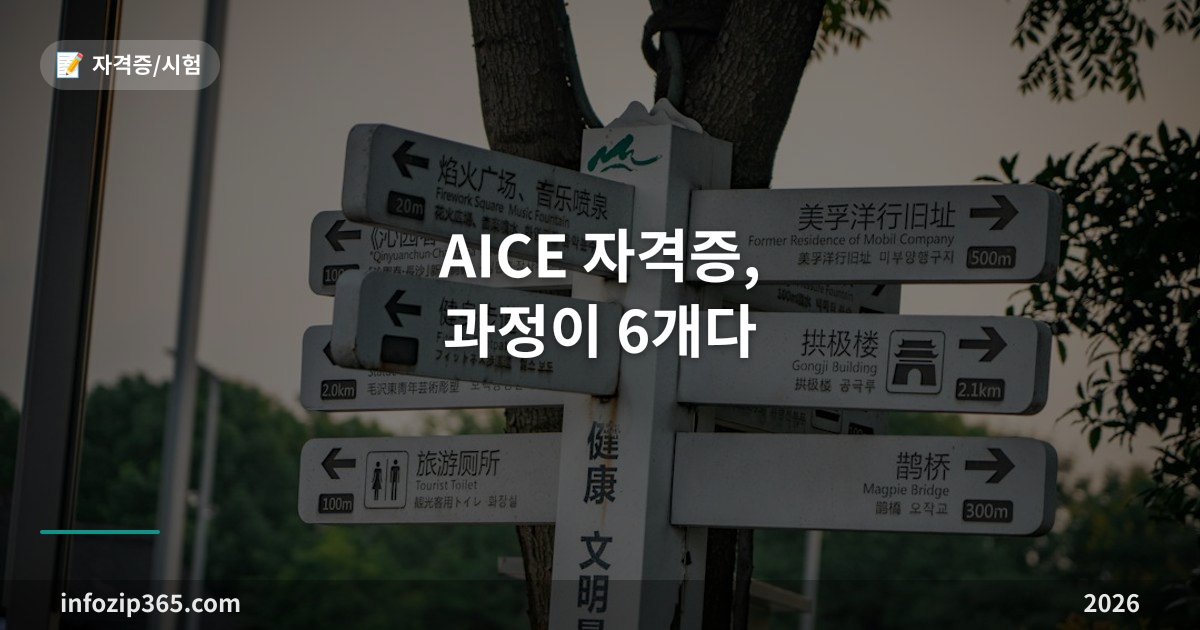 AICE 자격증, 과정이 6개다 — 비전공자용 Basic은 노코딩 5만원, 국가공인은 Associate뿐