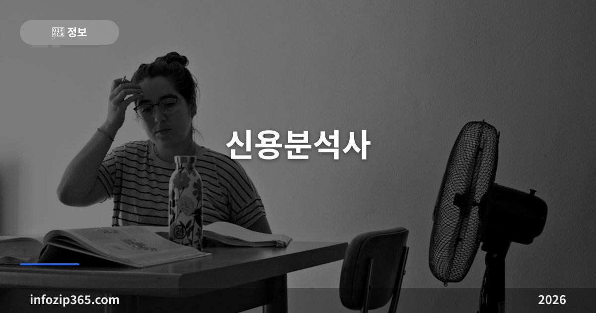 신용분석사 — 부분합격이 2년 살아 있는 시험, 금융연수원 자격의 구조