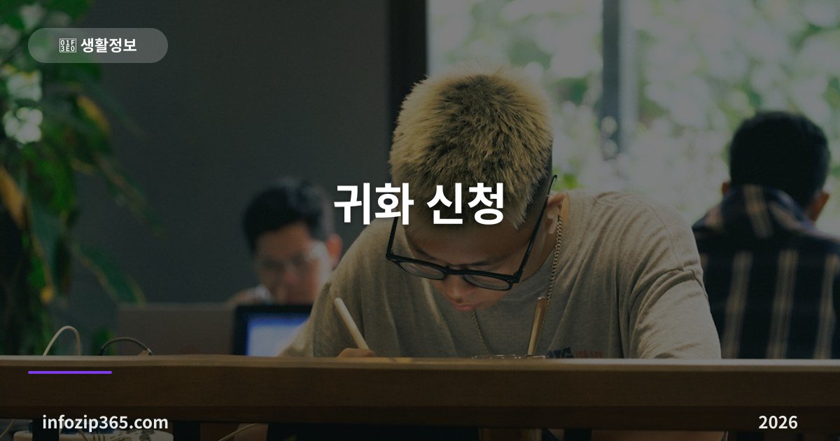 귀화 신청 총정리 — 일반·간이·특별귀화 요건과 시험, 절차 순서대로
